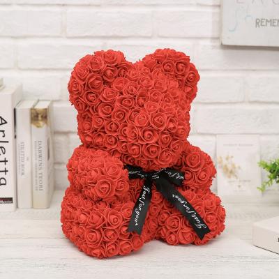 China Popular and Premium wholesale Foam/PE Rose Bear For Valentines Day Gifts for sale