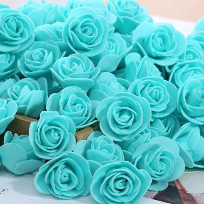 China 500pcs/bag Foam Rose Head 3.5cm Artificial Flower for DIY Making Rose Bear Top Quality for sale