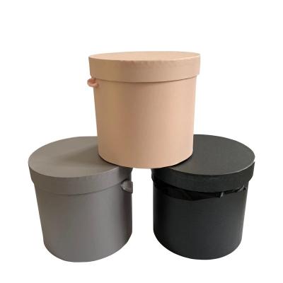 China High quality round cardboard boxes recyclable flower box for roses packaging for sale