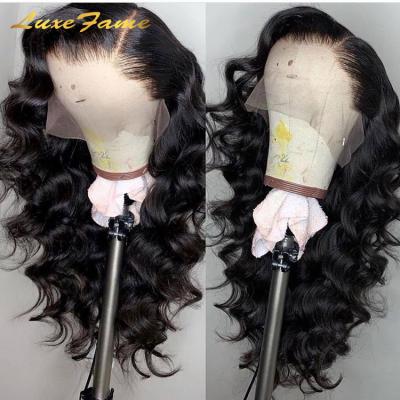 China Cheap Body Wave Hd Swiss Curly Lace Frontal Wig, Full Base 150%-200% Silk Density Lace Wig, Lace Front Human Hair Wig Glueless Hd Lace Front Wig for sale