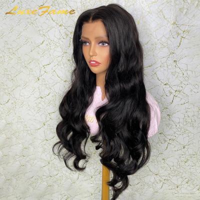 China Wholesale Raw Full Body Wave Hd Lace Wig,Wholesale 100% Hd Virgin Hair Peruvian Wig,Best Real Hd Curly Lace Wig for sale