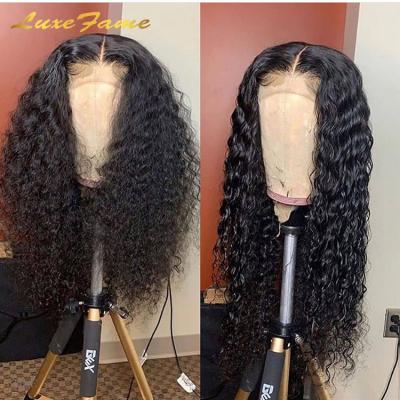 China Malaysian Transparent Deep Wave Hd Deep Wave Wig, Deep Curl Hd Lace Frontal Wig, 100% Virgin Hair Wig Wholesale Seller for sale