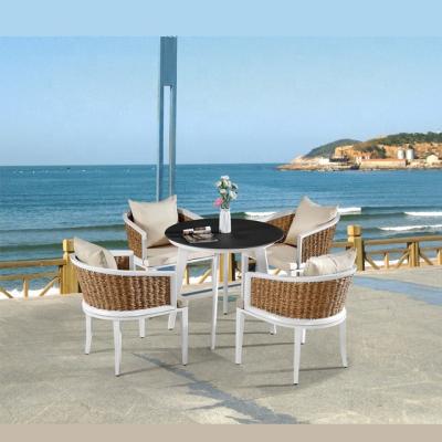 China Modern outdoor morden rattan wicker garden chair and table set outdoor patio furniture for sale