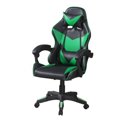 China (Height)Adjustable PC Desk Packing Computer Silla Gamer Dropshipping Led Gaming Extended Leather Chair With Footstool for sale