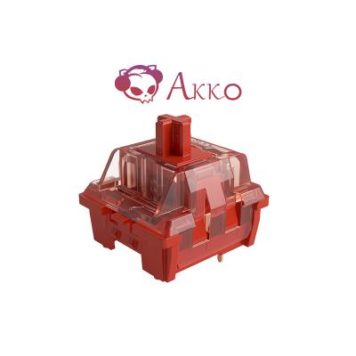 China Best PC AKKO 45pcs Cs Keyboard Switch RGB SMD Actuation Force Material Red Heavy Radiating For Game Switches for sale