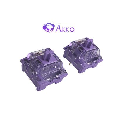 China POM/PC AKKO CS Switch Lavender Tactile OEM Gaming Keyboard Purple Outstanding Typing Switches for sale