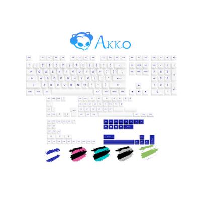 China PBT custom keycap doubleshot keys computer keyboard Akko layout 197 backlit mechanical keyboard keycap set for sale