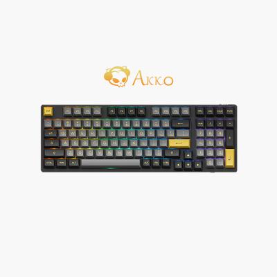 China Newest 3098N PBT Jelly ABS Keycap OEM CS Model Switches RGB Backlit Wireless Gaming Akko Mechanical Keyboard for sale