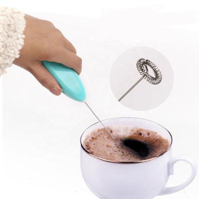 China Sustainable Automatic Handheld Milk Foam Maker Electric Stainless Steel Milk Frother Pump Coffee Blender for sale