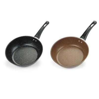 China Household Household Maifan Stone Stick Sustainable Bestselling Non Frying Pan Cooking Pan Deep Frying Pan for sale