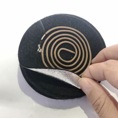 China High Quality Cotton Incense Household Censer Aromatherapy Insulation Mat Fireproof Mat Customized Size 100% Flame Retardant Design for sale