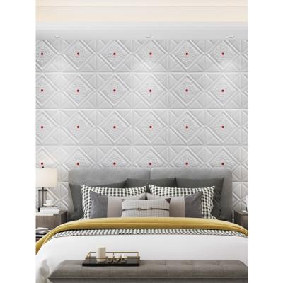 China Sound insulation and heat insulation room decor 3d wall stickers pe foam customize brick home decoration, home and decorative wall decoration sticker, wall sticker wall for sale