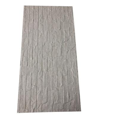 China Modern Wide Striped Flexible Soft Light Slate Granite Stone Granite Stone Waterproof Wall Tile 3d Tile for sale