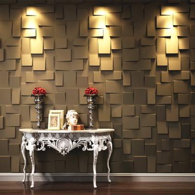 China Modern China Wall Art Decor PVC 3d Wallpapers / Wall Coating 3d Home Decor European Style for sale