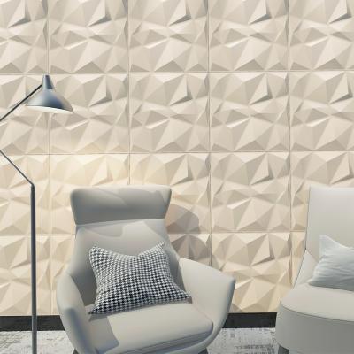 China Modern 3d Wall Fiber Decor Wall Cladding Interior 3d Effect Wallpaper for sale