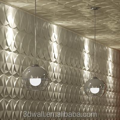 China Interior Decoration Lobby Building Material Modern Embossed Wall Cladding for sale