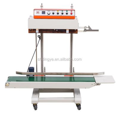 China Stainless Steel Chemical Automatic Vertical Body Sealing Machine QLF1680 Film Automatic Sealing Machine for sale