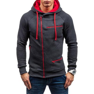 China Fashion Breathable Professional Men Winter Hooded Sweatshirts Coat Cheap Full Zipper Warmer Outdoor Men Lightweight Casual Cool Hoodie for sale