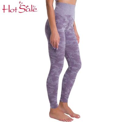 China Antibacterial Manufacturer Gray Sport Contour Workout Sports Gym Clothing Yoga Pants for sale