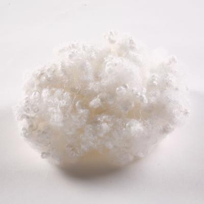 China Abrasion-resistant polyester staple fiber filling material cavity conjugated siliconized toy filler fiber for sale