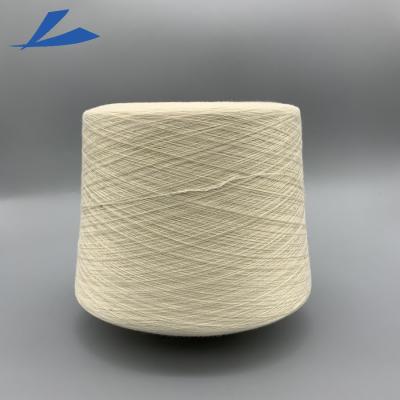 China Hot Sale Recycled Rabbit Yarn Polyester / PBT Hair NM 48/2 NE28/2 Dyed Wool Core Spun Yarn For Flat Knitting for sale