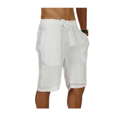 China Men Casual Capri Breathable Beachwear With Elastic Drawstring Waist for sale