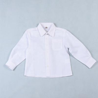 China Junior Chest Pocket Shirt Child Boy Anti-pilling Canvas Cotton Shirt for sale