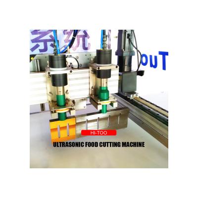 China Snack Factory Food Cutting Machine 600*400MM Integrated Ultrasonic Sheet Cake Cutting for sale