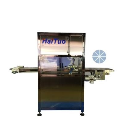 China Integrated Round Cake Cutting Machine Ultrasonic Conveyor Continuous Round Cake Cutting for sale