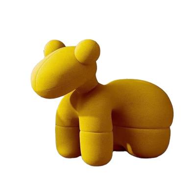 China Modern Personalized Puppy Pony Chair Children's Toy Chair Puppy Creative Chair Scandinavian Animal Seat Sitting Stool for sale