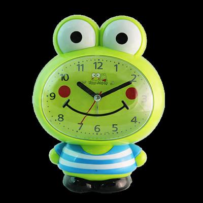 China Large Size LUMINOVA Leon Frog Music and Bell Alarm Clock with Snooze Light for sale