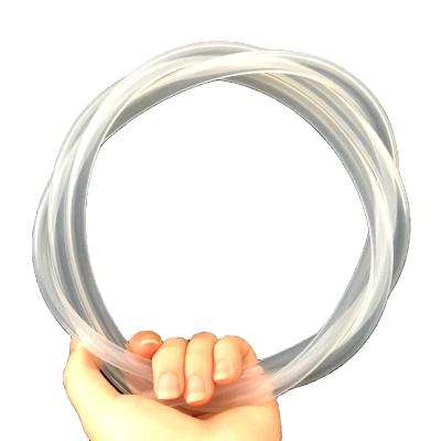 China 4mm*8mm Round Silicone Food Grade Silicone Hose Transparent Silicone Tube Temperature Resistance And Pull-Strain for sale