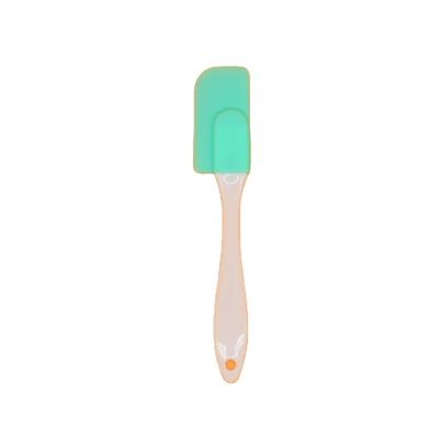 China Small Viable Removable Silicone Scraper Kitchen Cake Spatula Pastry Baking Tool for sale