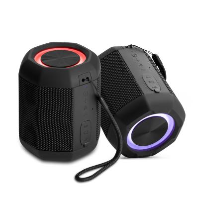 China Creative Passive Visual Call Radiator Speaker with Colorful Atmosphere LED Light for Outdoor Use for sale