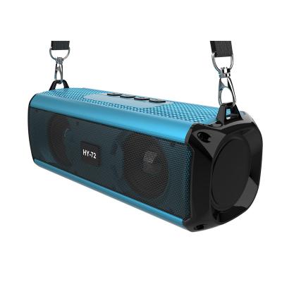 China Portable Wireless Speaker Video Call Long Shoulder Strap With External LED Lamp PC Sound Box for sale