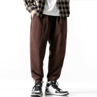 China Wholesale Price Plush Breathable Modern Sweatpants Unisex Fleece Pants for sale