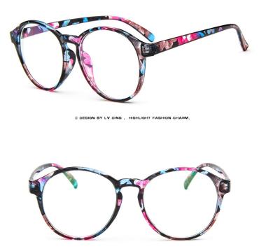 China New Arrival Frame LU2871 Single Frame Glasses Glasses Classic Plastic Clear Glass Frames Colorful Glasses for sale