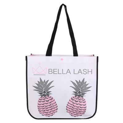 China Eco-Friendly Cheap Price Reusable Fashion PP Laminated Non Woven Reusable Shopping Tote Bag for sale