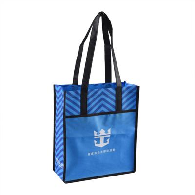 China Factory Price Reusable Custom Printed Logo Recycle Reusable Non Woven PP Packaging Shopping Bags for sale