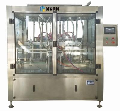 China Automatic food/palm oil/edible oil glass bottle oil sunflower oil liquid filling machine for sale