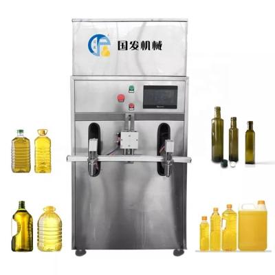 China Semi Automatic Food Gofar Factory Oil Honey Sauce Viscous Paste Liquid Bottle Filler Oil Filling Machine for sale