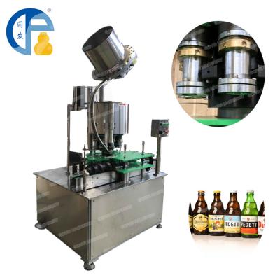 China High Efficiency Food Beer Glass Bottle Machine Crown Capping Capping Machine for sale