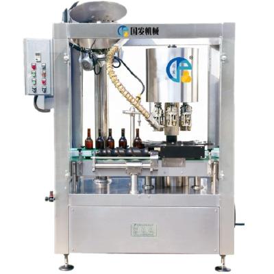 China GOFAR Food Glass Bottle Closer Machine Stainless Steel Can Beverage Sealer Automatic Aluminum Capping Machine for sale