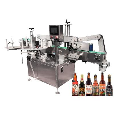 China Hot sale automatic bottle production filling capping packaging line food labeling machine for sale