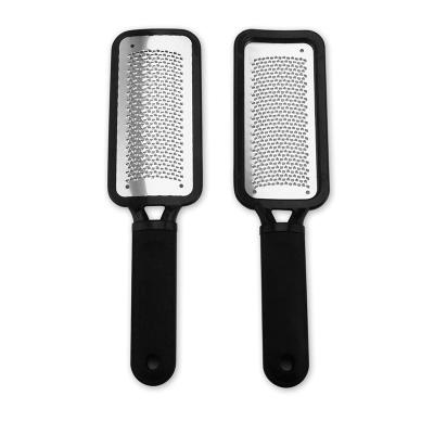 China Ever Popular Long Lasting Stainless Steel Handle Pedicure Metal Foot File Callus Remover For Dead Skin for sale