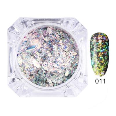 China Nail art design many kinds of color avirulent tasteless do not stimulate nail glitter powder family beauty store to use for sale