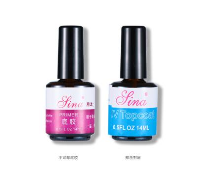 China Hot Sale Africa Asia Market Nail Art OEM Top Coat Base Coat Hard UV Gel Nail Polish For Nail Art Salon 15ml for sale