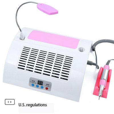 China Light Warm UV Led Lamp Drill Dust Collector Amazon Nail Lights Professional 5 In 1 Nail Machine Nail Lamp Drill With Vacuum System for sale