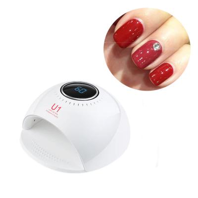 China Nail Art Beauty 84W Powerful Nail LED UV Lamp Quick Nail Curing Lamp For Gel Dryer Nail With White for sale