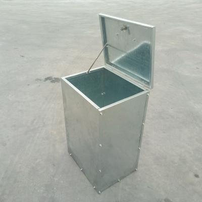 China State of the Art Hot Galvanized Steel Horse Feed Storage Locker for sale